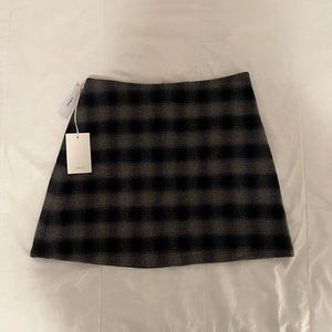 aritzia wilfred new classic mini skirt